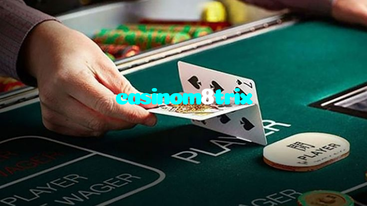 casinom8trix casino presented on mobile device in Pakistan with slots and live games