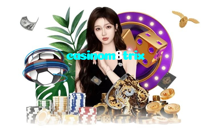 casinom8trix casino presented on mobile device in Pakistan with slots and live games